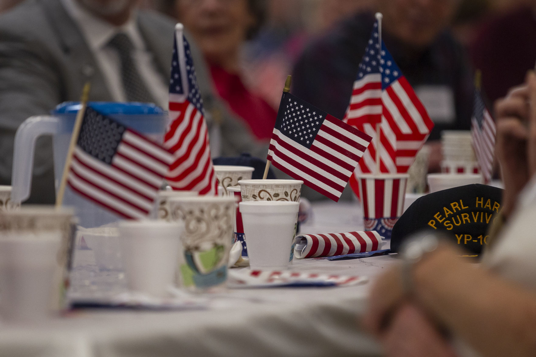 WWII veterans lunch